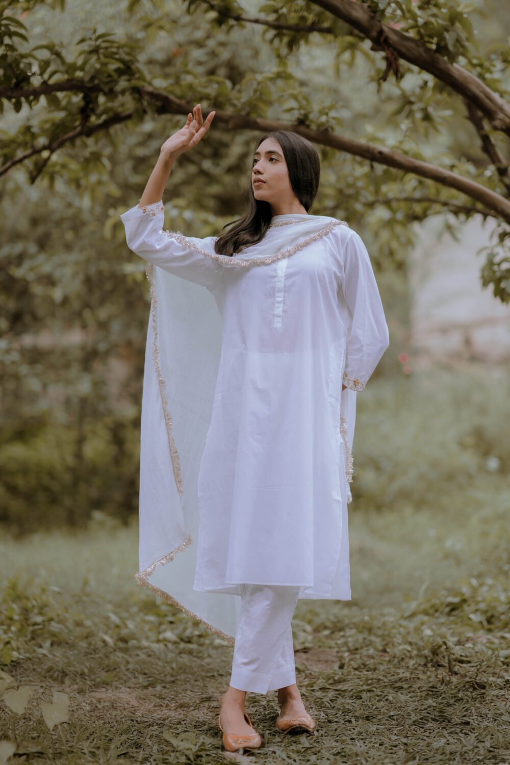 Breathable summer cotton ethnic wear
